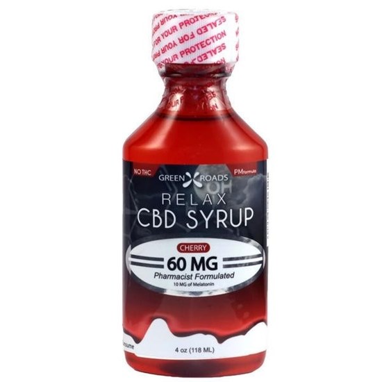 Picture of CBD Syrup 60mg Nighttime