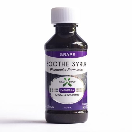 Picture of CBD Syrup 60mg Nighttime - Grapes